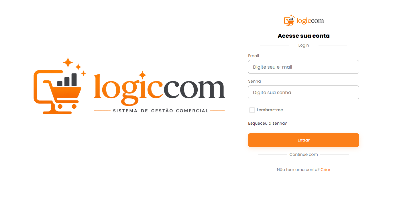 Tela do LogicCom